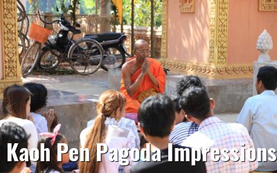 Kaoh Pen Pagoda Impressions Cambodia 16.04.2017