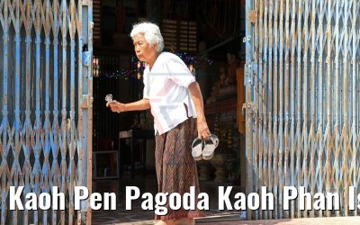 Kaoh Pen Pagoda Kaoh Phan Island Cambodia 16.04.2017
