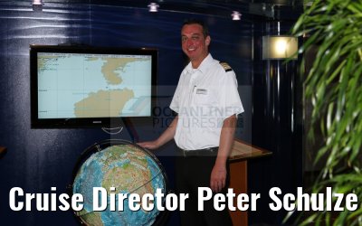 Cruise Director Peter Schulze Isfort MS Hamburg 08.02.2016