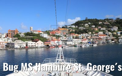 Bug MS Hamburg St. George´s, Grenada 12.02.2018