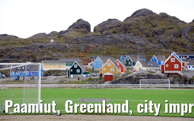 Paamiut, Greenland, city impressions