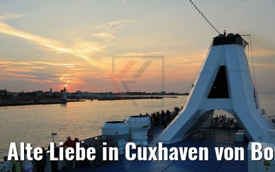 Alte Liebe in Cuxhaven von Bord MS Ocean Majesty 28.08.2017