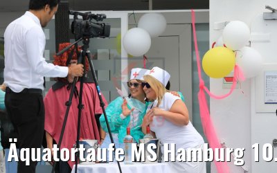 Äquatortaufe MS Hamburg 10.02.2019