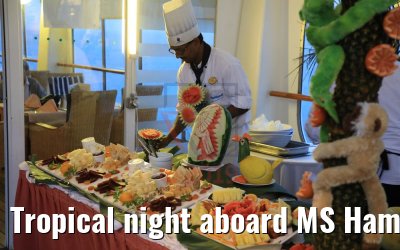 Tropical night aboard MS Hamburg 10.02.2019