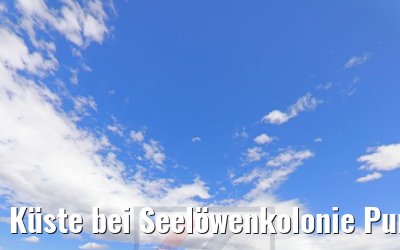 Küste bei Seelöwenkolonie Punta Loma, Puerto Madryn 12.02.2020