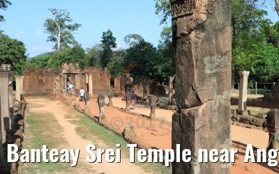 Banteay Srei Temple near Angkor Wat 17.04.2017