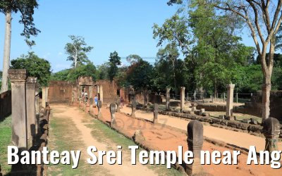 Banteay Srei Temple near Angkor Wat 17.04.2017