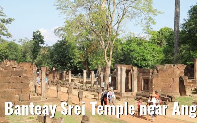 Banteay Srei Temple near Angkor Wat 17.04.2017