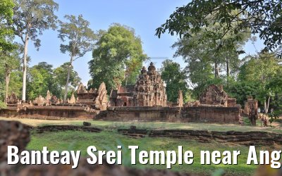 Banteay Srei Temple near Angkor Wat 17.04.2017