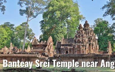 Banteay Srei Temple near Angkor Wat 17.04.2017