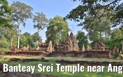 Banteay Srei Temple near Angkor Wat 17.04.2017