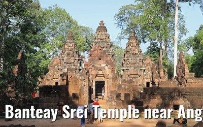 Banteay Srei Temple near Angkor Wat 17.04.2017