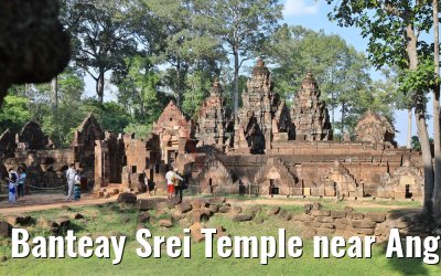 Banteay Srei Temple near Angkor Wat 17.04.2017