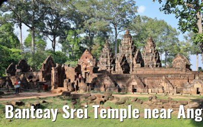 Banteay Srei Temple near Angkor Wat 17.04.2017