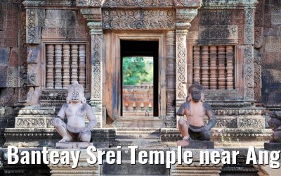 Banteay Srei Temple near Angkor Wat 17.04.2017
