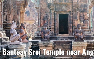 Banteay Srei Temple near Angkor Wat 17.04.2017