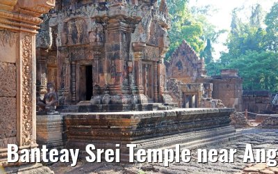 Banteay Srei Temple near Angkor Wat 17.04.2017