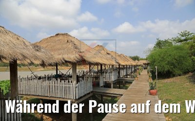 Während der Pause auf dem Weg nach Siem Reap 17.04.2017