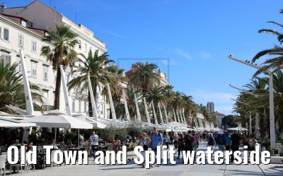 Old Town and Split waterside