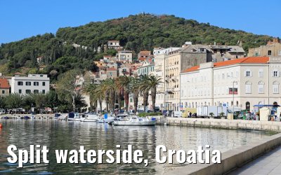 Split waterside, Croatia