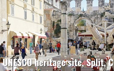 UNESCO heritage site, Split, Croatia