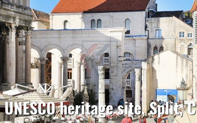 UNESCO heritage site, Split, Croatia