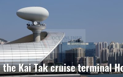 the Kai Tak cruise terminal Hongkong