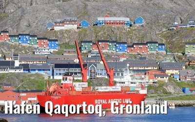 Hafen Qaqortoq, Grönland