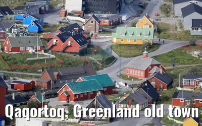 Qaqortoq, Greenland old town