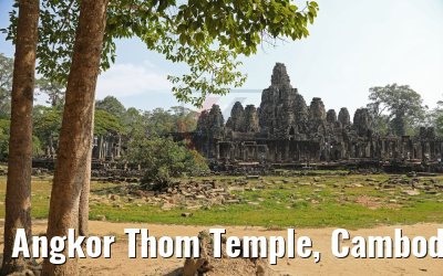 Angkor Thom Temple, Cambodia 18.04.2017