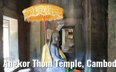 Angkor Thom Temple, Cambodia 18.04.2017