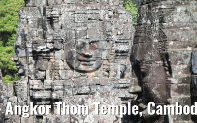 Angkor Thom Temple, Cambodia 18.04.2017