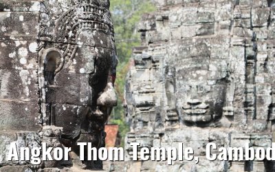 Angkor Thom Temple, Cambodia 18.04.2017