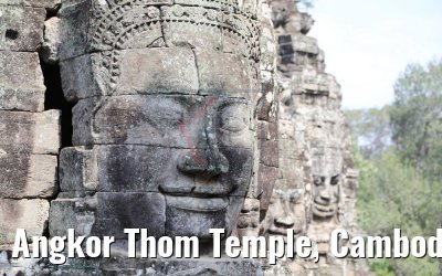 Angkor Thom Temple, Cambodia 18.04.2017