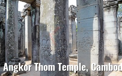 Angkor Thom Temple, Cambodia 18.04.2017