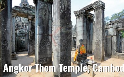 Angkor Thom Temple, Cambodia 18.04.2017