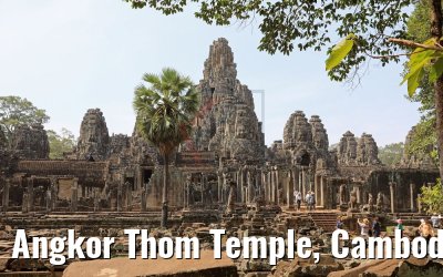 Angkor Thom Temple, Cambodia 18.04.2017