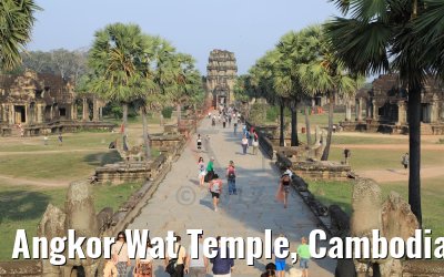 Angkor Wat Temple, Cambodia 18.04.2017