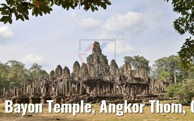 Bayon Temple, Angkor Thom, Cambodia 18.04.2017