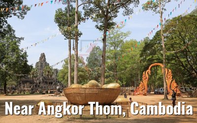 Near Angkor Thom, Cambodia 18.04.2017