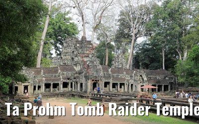 Ta Prohm Tomb Raider Temple at Angkor 18.04.2017