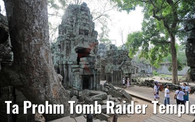 Ta Prohm Tomb Raider Temple at Angkor 18.04.2017