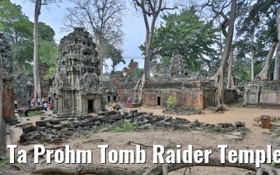 Ta Prohm Tomb Raider Temple at Angkor 18.04.2017