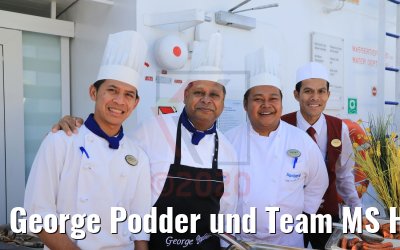 George Podder und Team MS Hamburg 13.02.2020