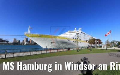 MS Hamburg in Windsor an Riverfront Festival Plaza 12.10.2019