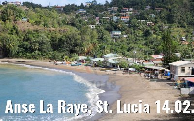 Anse La Raye, St. Lucia 14.02.2018