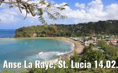 Anse La Raye, St. Lucia 14.02.2018