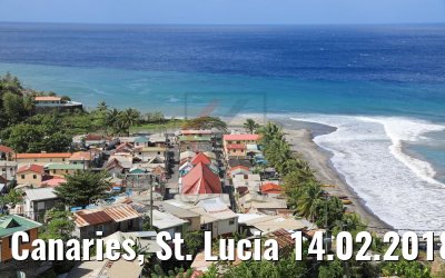 Canaries, St. Lucia 14.02.2018