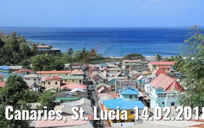 Canaries, St. Lucia 14.02.2018