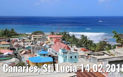 Canaries, St. Lucia 14.02.2018